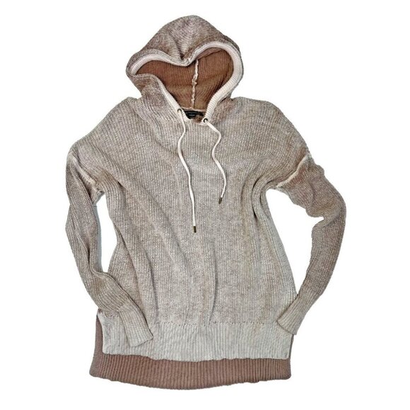 AE American Eagle Hoodie Sweatshirt - Small -Women - Knit Brown Retro Vintage - Picture 1 of 3